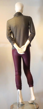 Scarf Top-Charoal
