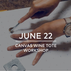 Workshop:Canvas Wine Tote