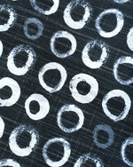 Reusable Mask - Blk/White Circles  (2-Pack)