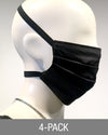 Reusable Mask - Black (4-Pack)