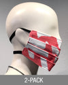 Reusable Mask - Coral Print (2-Pack)