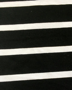 Reusable Mask - KNIT - B/W Stripe  (4-Pack)