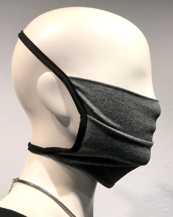 Reusable Mask - KNIT - Grey  (4-Pack)