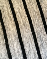 Reusable Mask - KNIT - Heather Grey/Black Stripe  (4-Pack)