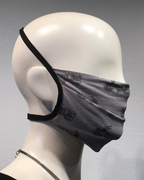 Reusable Mask - Mixed Fabric "Neutral"  (4-Pack)