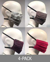 Load image into Gallery viewer, Reusable Mask - Mixed &quot;Rose Shades&quot;  (4-Pack)