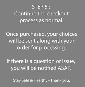 Reusable Mask - "CHOOSE YOUR OWN"  (4-Pack)